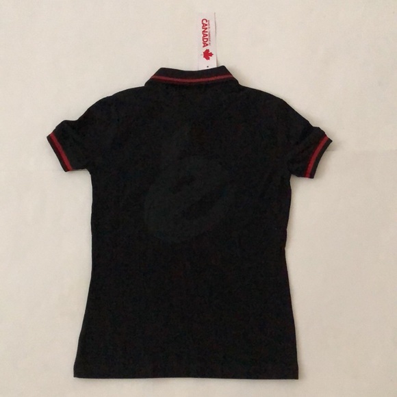 Cervelo S/P Polo Black White w Red Detail short sleeve Logo Front Back Excellent - Picture 10 of 13
